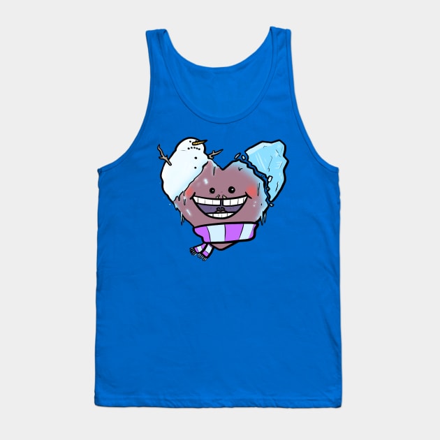 Cold Hearted Tank Top by Mayoking